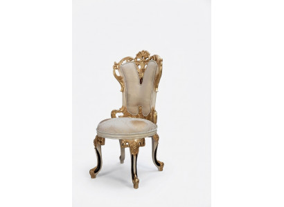 Luxury Design Upholstered Solid Wood Chair Chairs Seat Back Office Dining Room