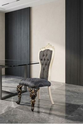 Classic Chesterfield Throne Chair Designer Dining Chair Luxury Single Seater