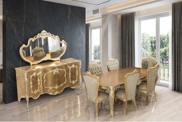 Dining Room 6x Chair Set Chairs New Dining Set Dining Group Luxury Furniture