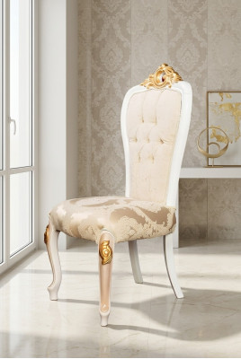 Classic Chesterfield Chair Set x4 Dining Room Chair Set Armchairs