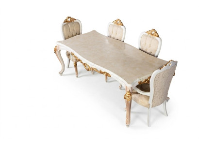 Table Classic Luxury Wood Tables Baroque Rococo Antique Style Dining Living Room
