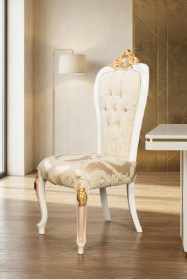 Classic Chesterfield Chair Royal Single-Seater Baroque-Rococo Style Chairs