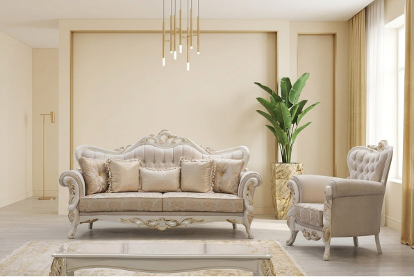 Sofa set 3+1 seater set design sofa upholstery couches couch classic luxury
