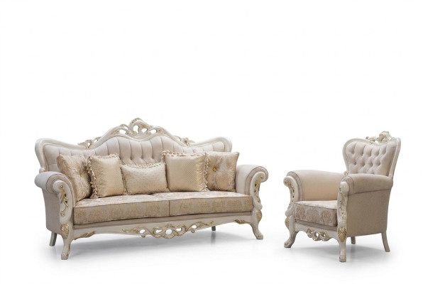 Sofa set 3+1 seater set design sofa upholstery couches couch classic luxury
