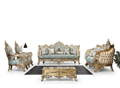 Sofa set 3+3+1+1 seater coffee table sofa armchair sofas fabric luxury set 5-piece