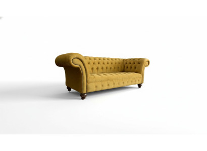 Luxury Chesterfield Sofa 2x 2-Seater Couch Fabric Modern Sofas New Set
