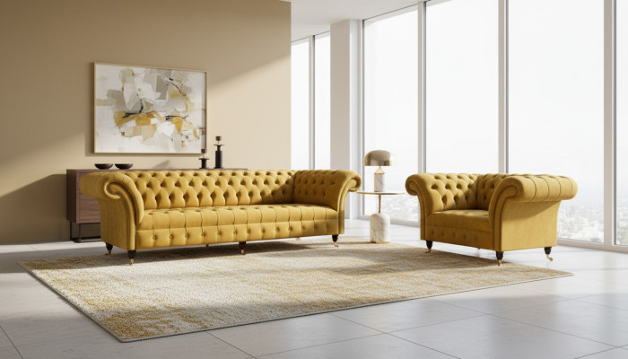 Sofa set 3+1 seater set design sofas upholstered couches modern