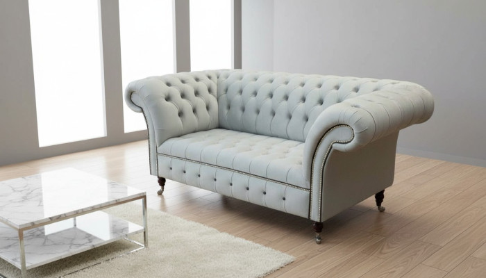 Chesterfield Sofa 2 Seater Sofa Upholstery Sofas Design Luxury Sofas Gray
