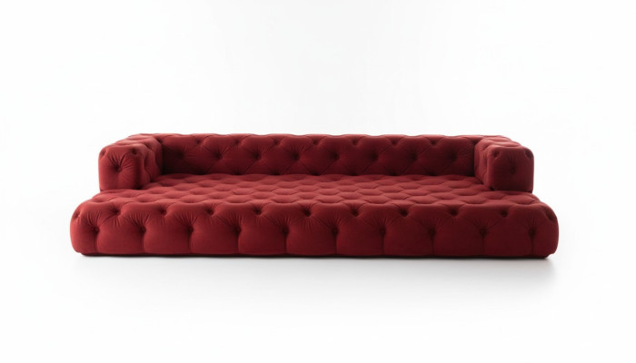 Design Chesterfield Sofa Set Big XXL Sofa 5-Seater Couch Upholstered Sofas