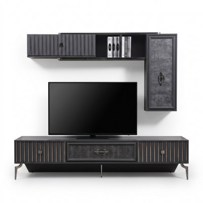 Luxury Wall Unit Living Room Sideboard RTV Shelf Walls Cabinet