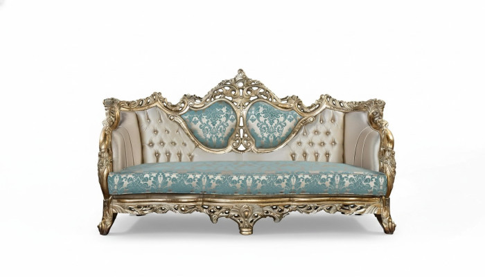 Sofa 3-seater designer sofa luxury upholstered sofas couches fabric textile new