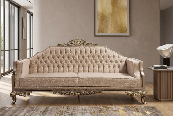 Classic couch luxury sofa upholstered furniture couches furnishing baroque