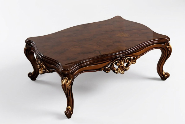 Wood table side table furniture luxury coffee table brown coffee tables living room
