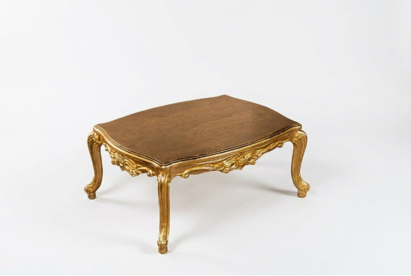 Coffee table 110x85 Table Furniture Furnishing Wooden tables Classic furniture