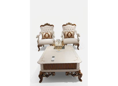 Living room coffee table luxury table 120x72 tables wooden tables furniture furnishings