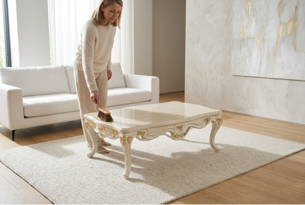 Classic baroque made of wood - classic furniture living room tables coffee table