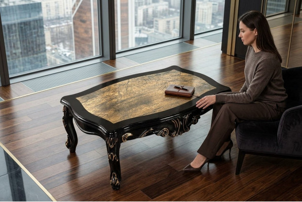 Noble coffee table made of wood classic coffee tables furniture 120x80 tables