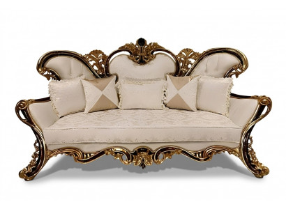 Living room sofa couch furniture classic decor 3-seater couches