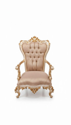 Beige Chesterfield Armchair Antique Style Chairs Armchair Baroque Rococo Furniture