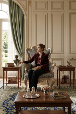 Classic Throne Armchair Furniture Baroque Armchair Chesterfield Velvet Chair