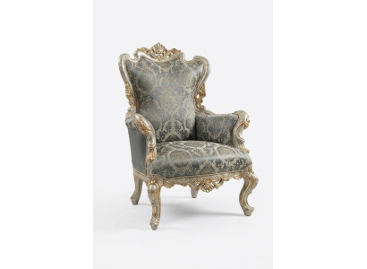 Classic Throne Armchair Furniture Baroque Armchair Chesterfield Velvet Chair
