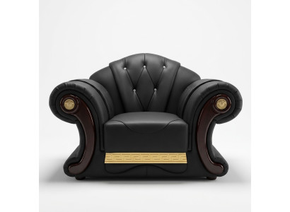 Luxury Armchair Chesterfield Single-Seater Couch Furniture Sofa 1-Seater