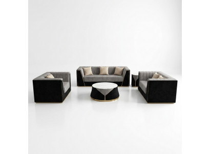 Medusa Sofa Set Furniture Couch Set 4-piece Complete Set Coffee Table