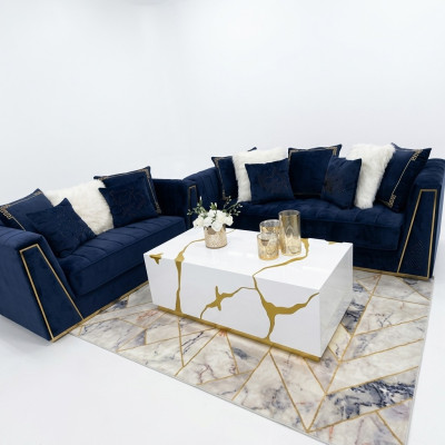 Medusa Couch Set Suite 3+2 Sofa Sofa Sets Couches Seating Furniture Fabric