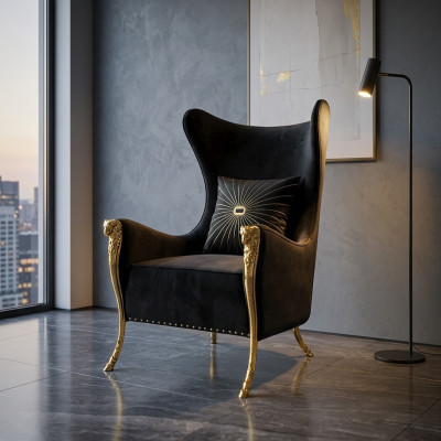 Hotel furniture reception hall furnishing seating waiting room office practice