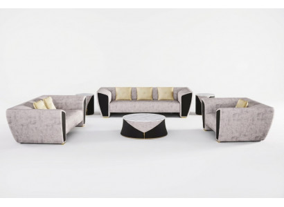 Modern Sofa Set 3+2+1 Seater Luxury Couches Armchair Living Room Furniture