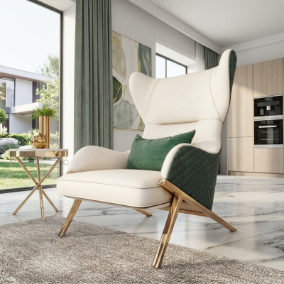 Armchair Single-seater Chair Hotel Relax Furniture Office Reception Interior