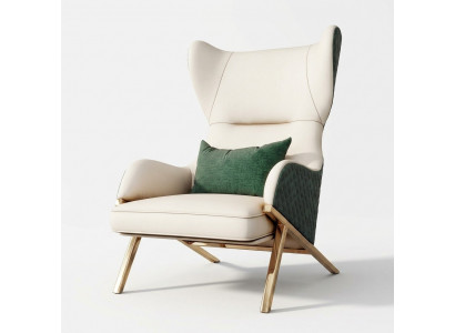 Armchair Single-seater Chair Hotel Relax Furniture Office Reception Interior