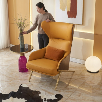 Luxury armchair single-seater sofa couch furniture office hotel new