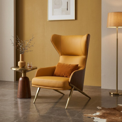 Luxury armchair single-seater sofa couch furniture office hotel new