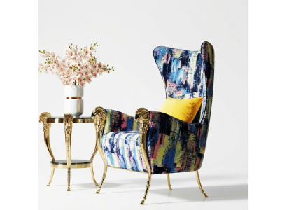 Armchair, wingback chair, couches, furniture, television design, furniture, interior decoration.
