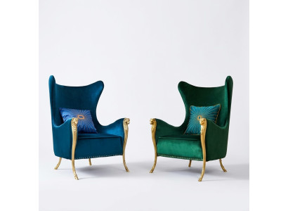 Luxury armchair single-seat couch furniture hotel reception office decor