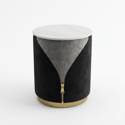 Modern side table round table living room storage table luxury furniture