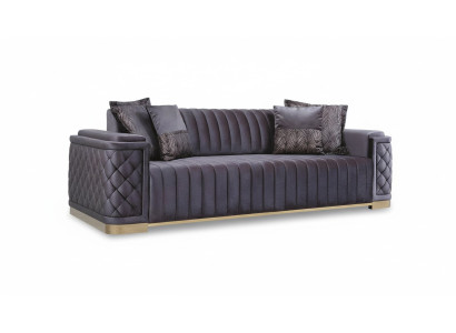 Luxury Couch XXL Sofa Large Sofas 246cm Velvet Design Furniture Sofas Fabric