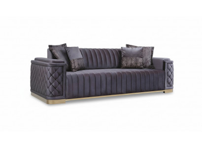 Luxury Couch XXL Sofa Large Sofas 246cm Velvet Design Furniture Sofas Fabric