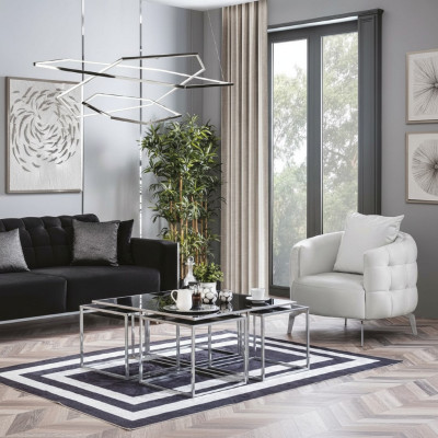 Round armchair upholstery couch relax waiting room law office practice hotel