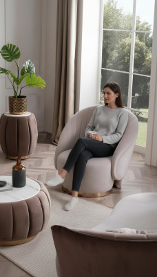 Armchair Relaxation Chair Recliner Chairs Upholstery Single-Seater Furniture Fabric Textile