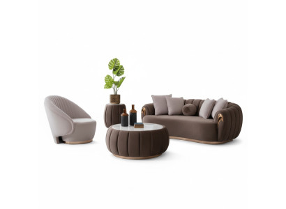 Round coffee table upholstered table with round tabletop coffee tables tables furniture