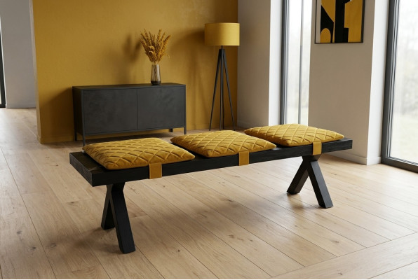 Bank bench dining room benches furniture benches ottoman living 140x40x45