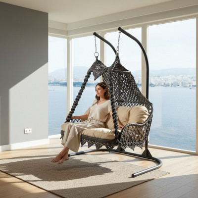 Rocking chair, hanging basket, hanging swing, hanging chair, garden chair, hanging chair