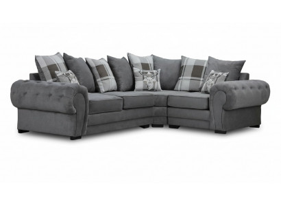Italian style sectional sofa comfortable design sofa upholstery fabric living room textile