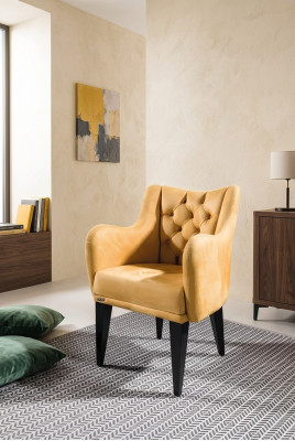 Luxury orange living room table, individual table, TV table, new reading table