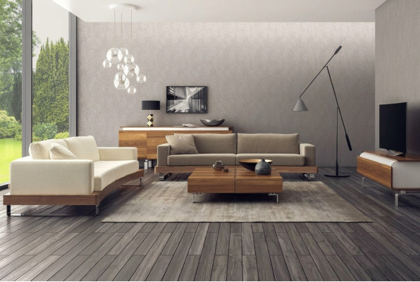 Modern white two-seater luxury living room furniture couch seating new