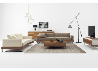 Modern white two-seater luxury living room furniture couch seating new