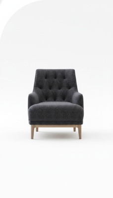 Living room armchair modern cocktail single-seater upholstered lounge club chair