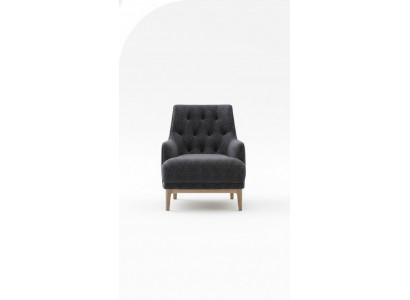Living room armchair modern cocktail single-seater upholstered lounge club chair
